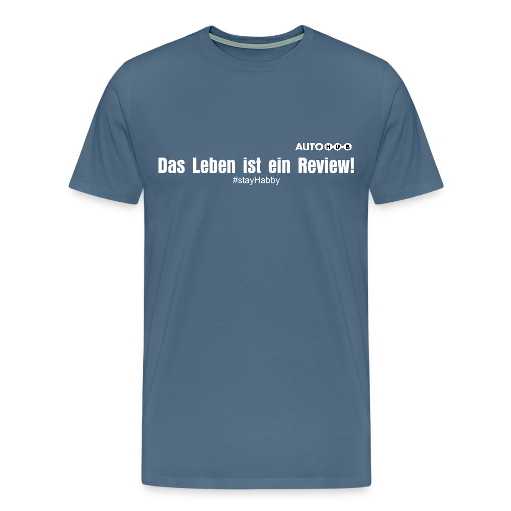 Das Leben ist ein Review! - steel blue