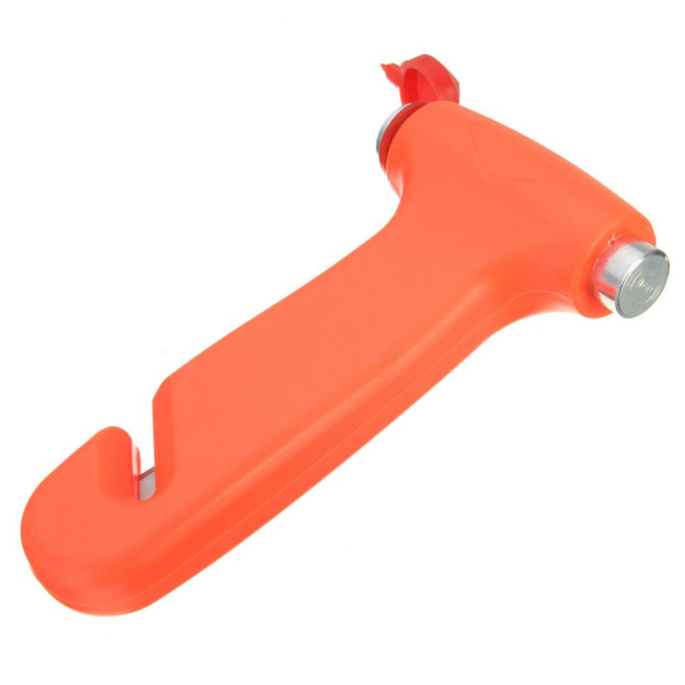 2-in-1 Auto-Notfallhammer mit Gurtschneider