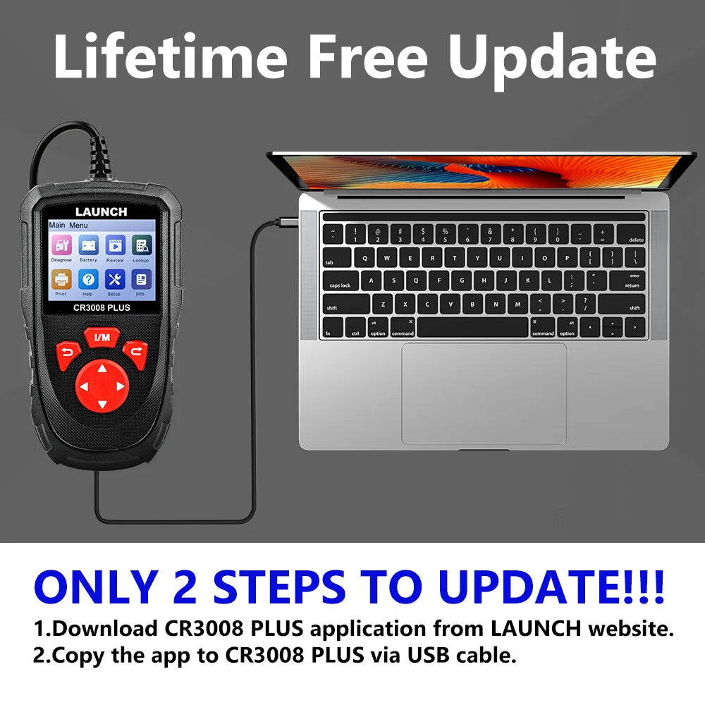 LAUNCH X431 CR3008 PLUS Professionelles OBD2-Diagnosegerät