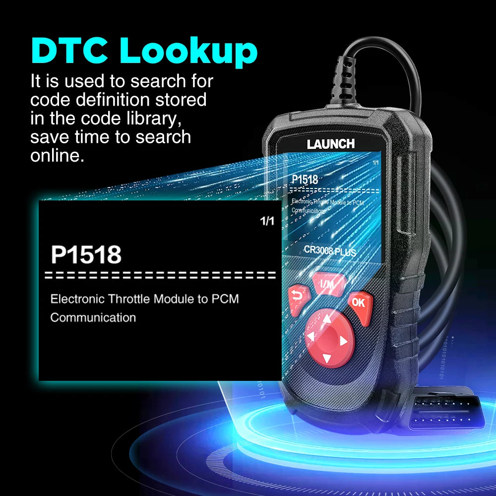 LAUNCH X431 CR3008 PLUS Professionelles OBD2-Diagnosegerät