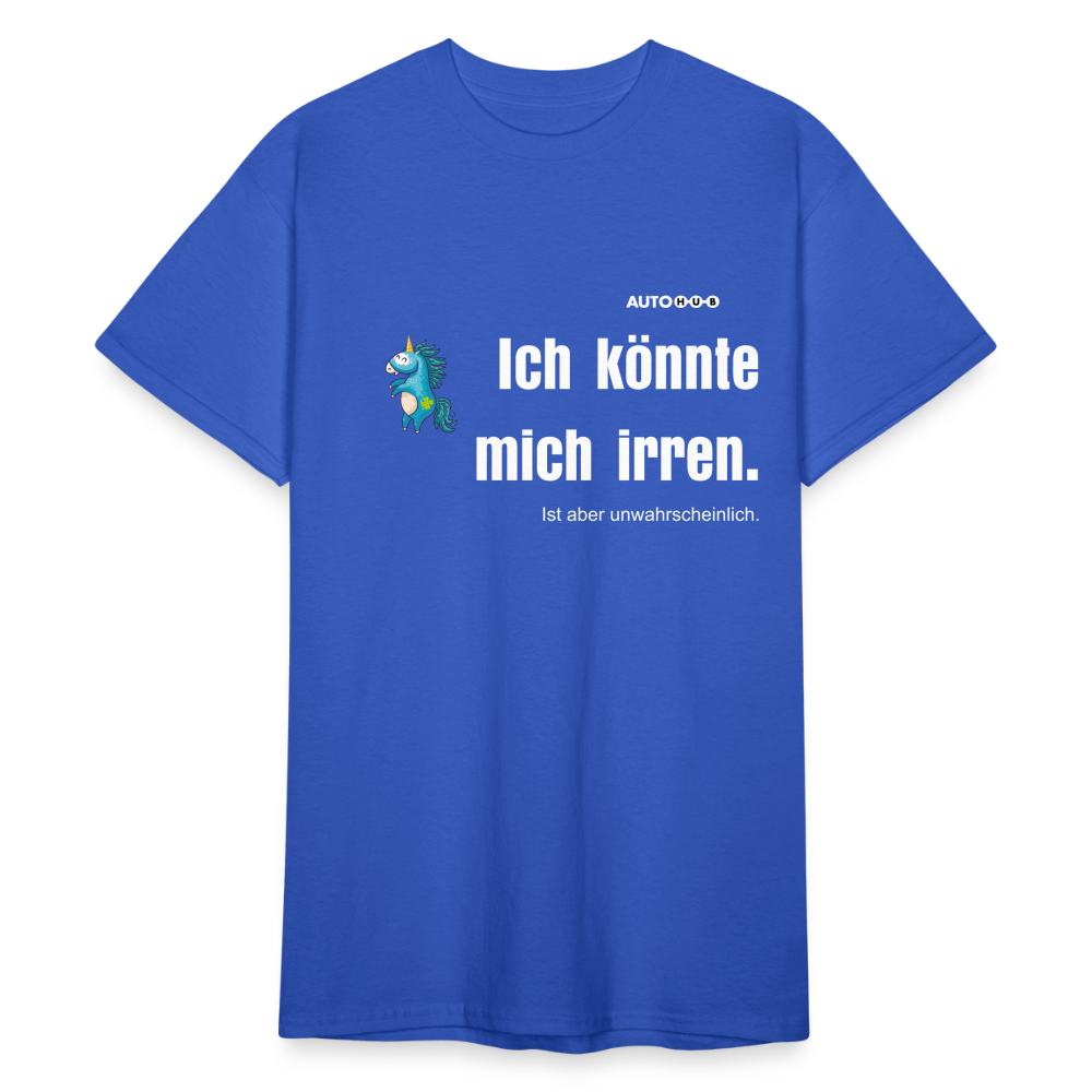 Ich könnte mich irren - royal blue