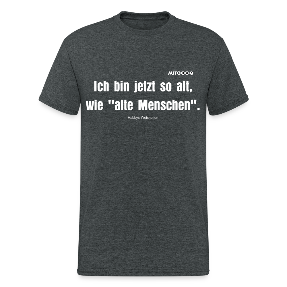 Ich bin offiziell alt - dark heather grey