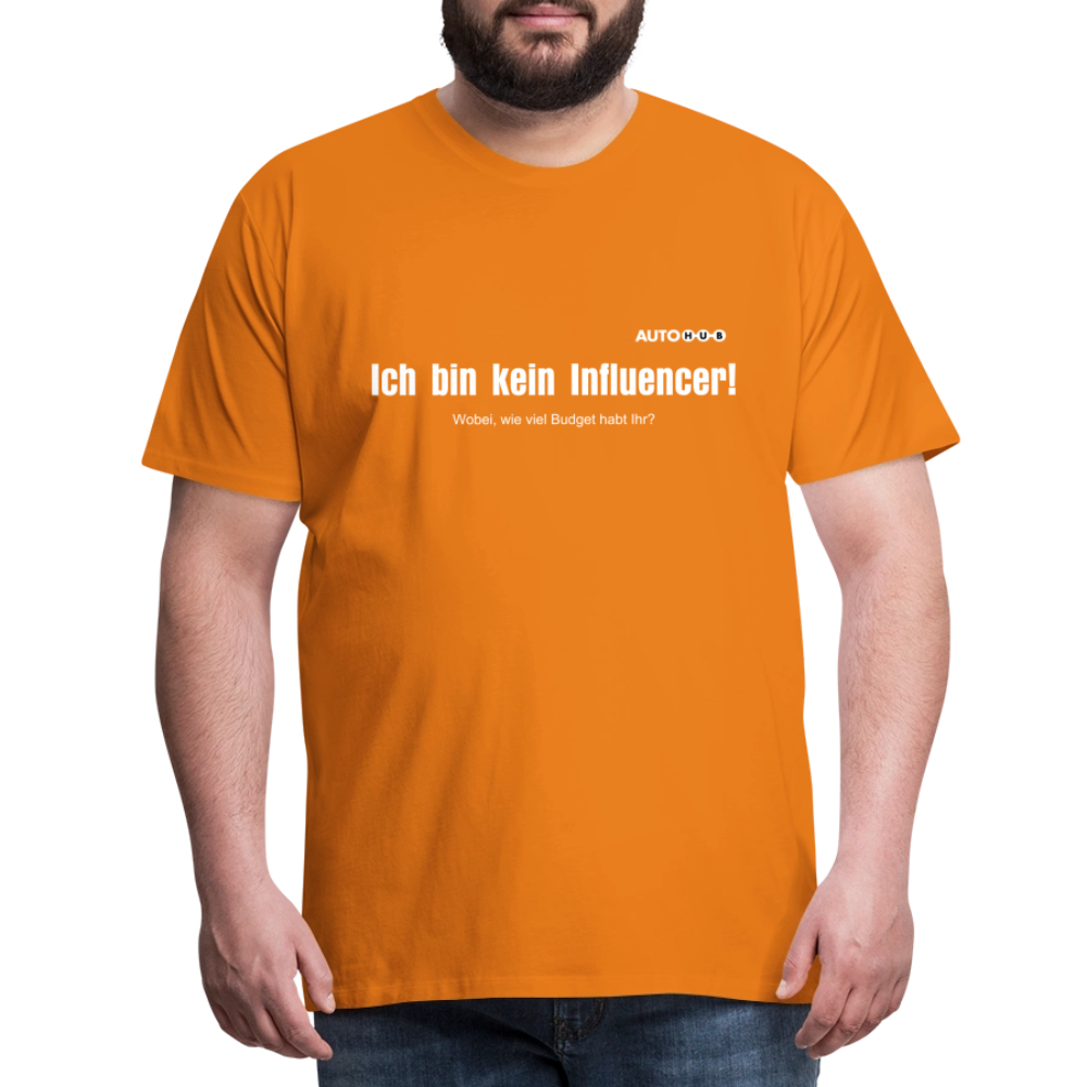 Kein Influencer! - orange