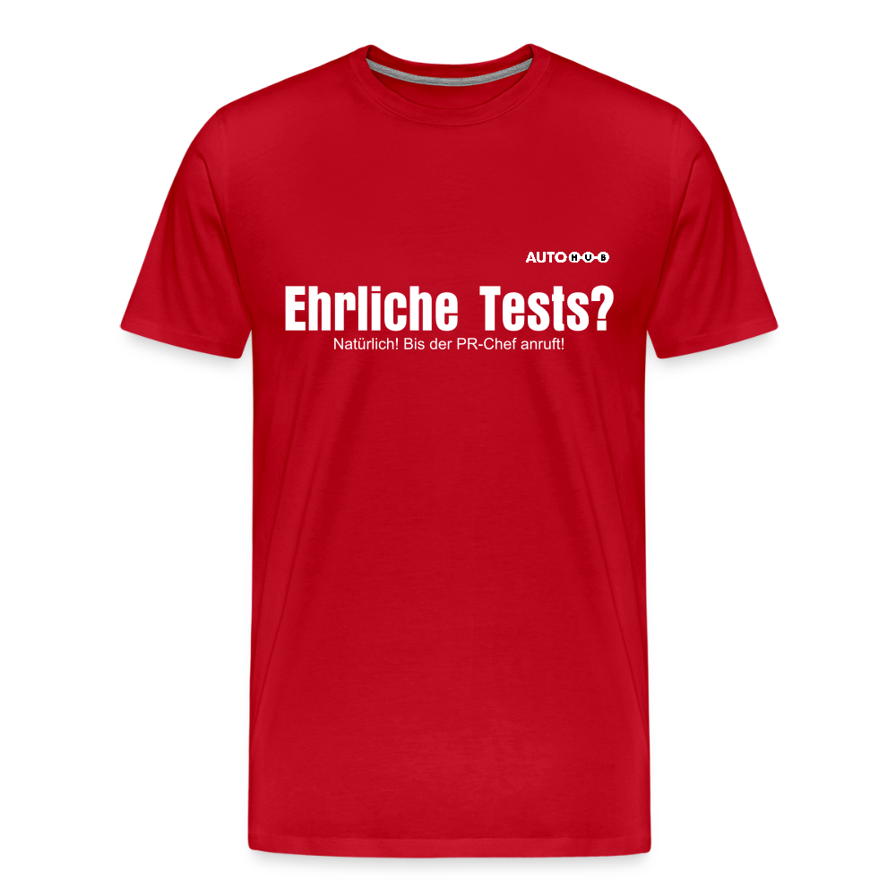 Ehrliche Tests - red