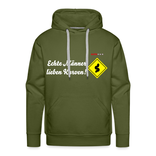 Men’s Premium Hoodie - olive green