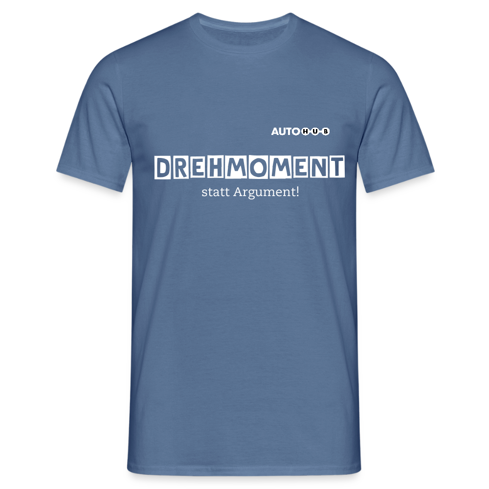 Drehmoment statt Argument T-Shirt - dove blue 