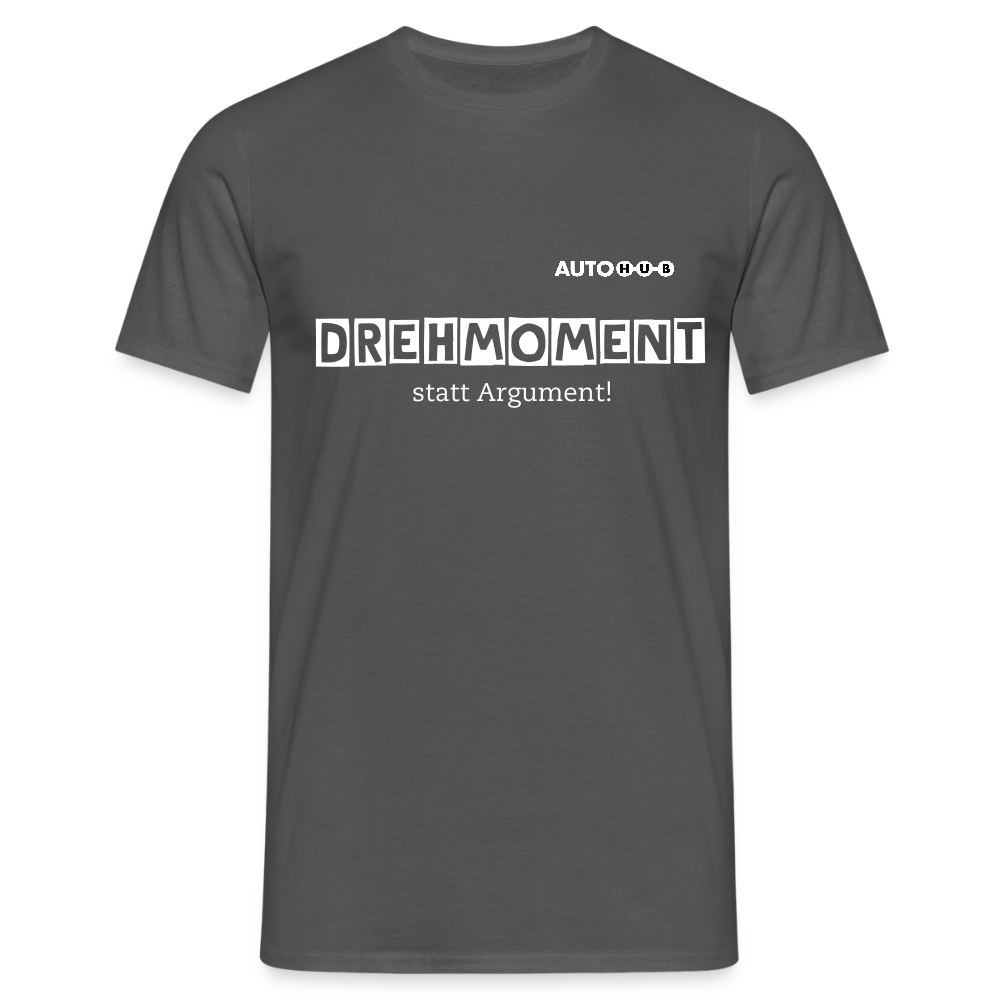 Drehmoment statt Argument T-Shirt - charcoal grey