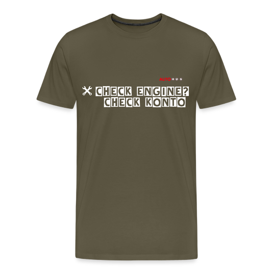 AUTOHUB Workwear T-Shirt "Check Engine" - khaki