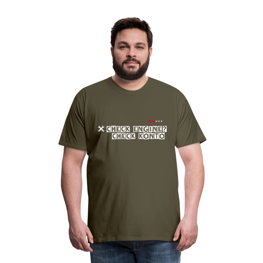 AUTOHUB Workwear T-Shirt "Check Engine" - khaki