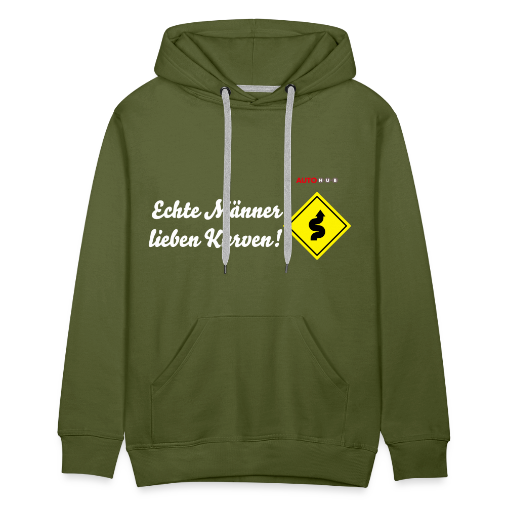 Men’s Premium Hoodie - olive green