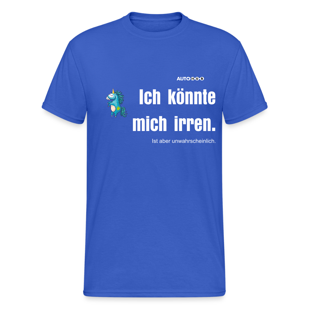 Ich könnte mich irren - royal blue