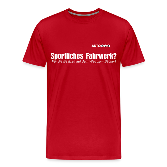 Sportliches Fahrwerk - red