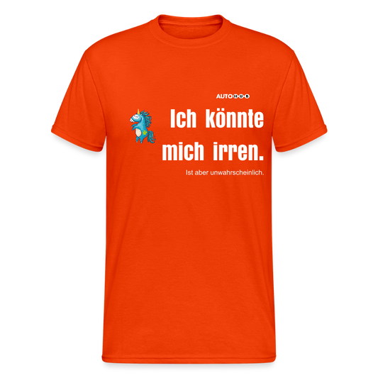 Ich könnte mich irren - orange