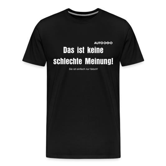 Keine schlechte Meinung - black