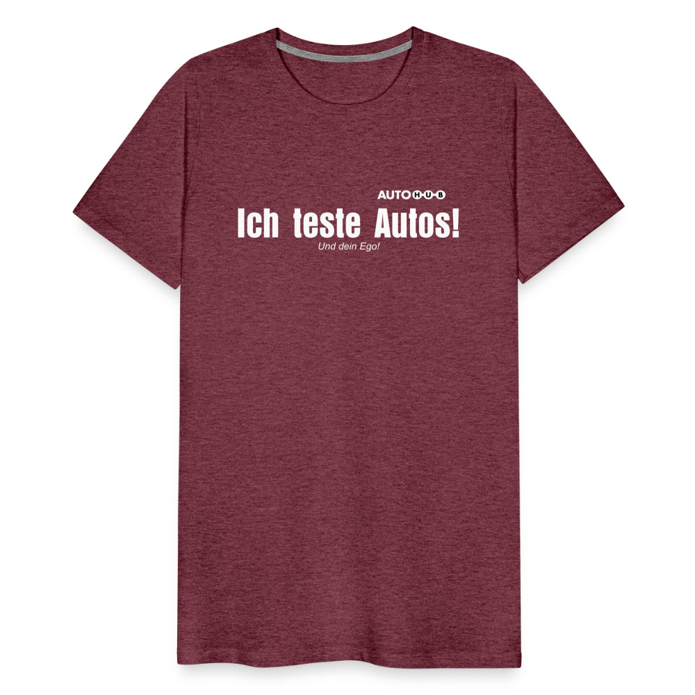 Ich teste Autos! - heather burgundy