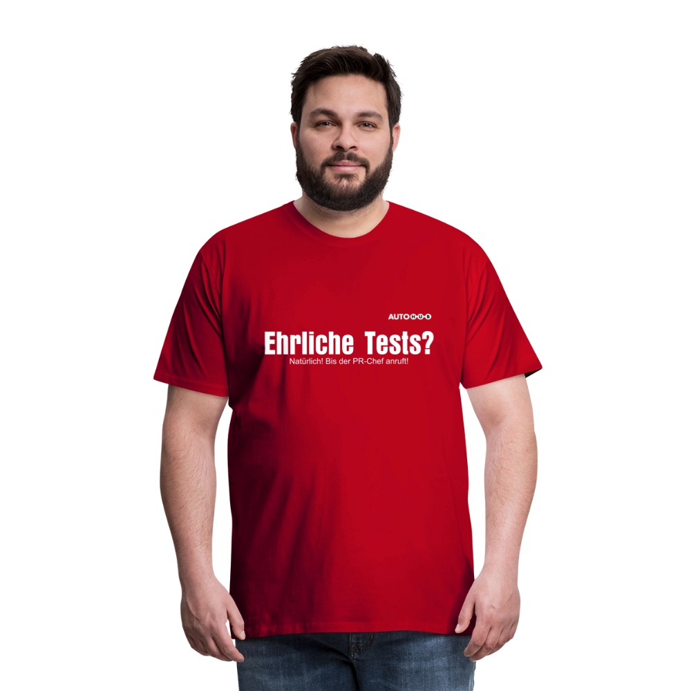 Ehrliche Tests - red