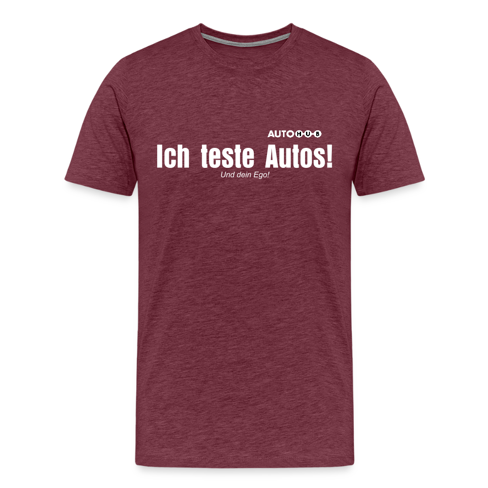 Ich teste Autos! - heather burgundy