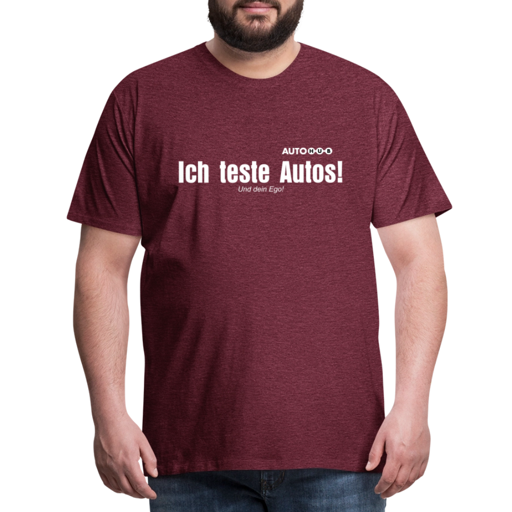 Ich teste Autos! - heather burgundy