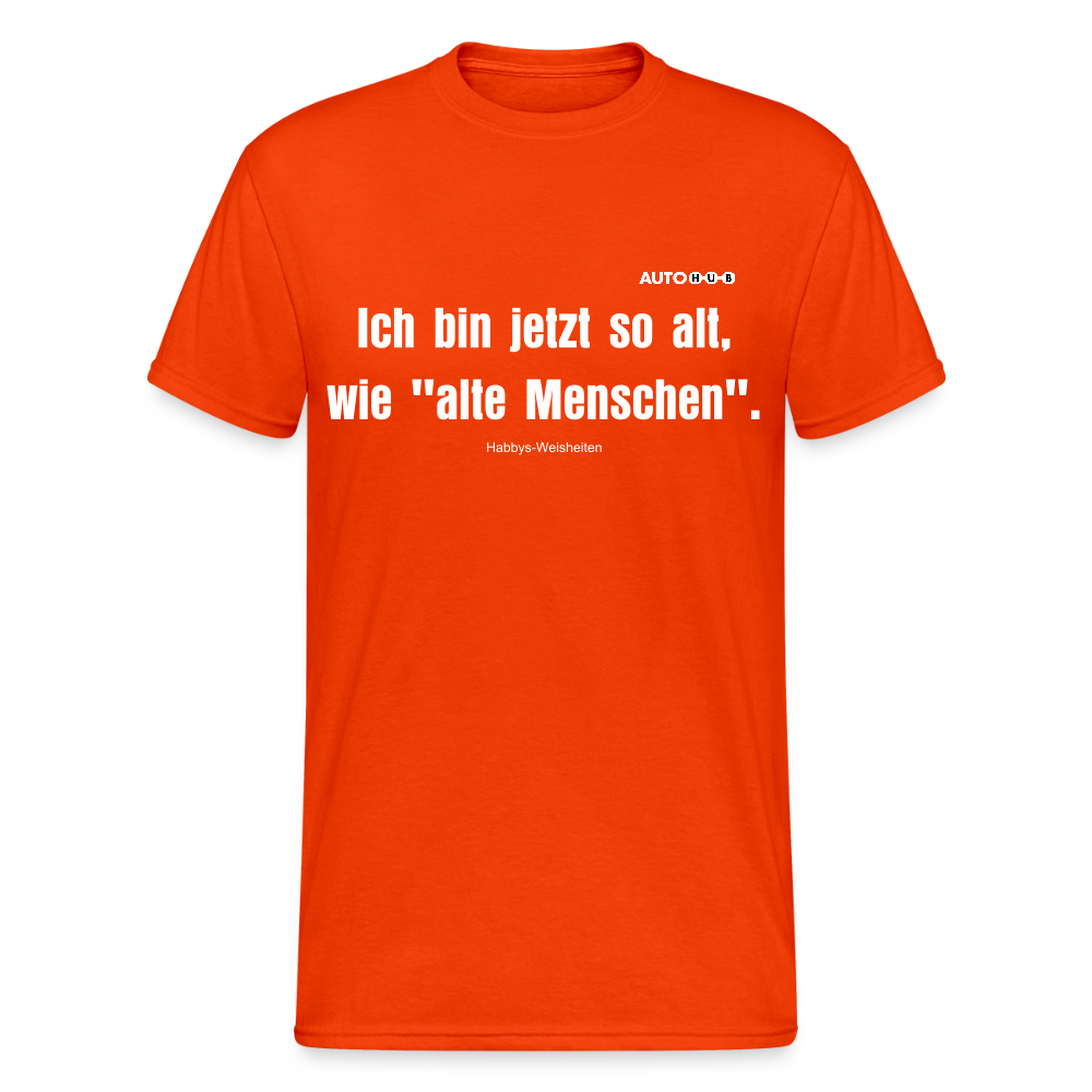 Ich bin offiziell alt - orange