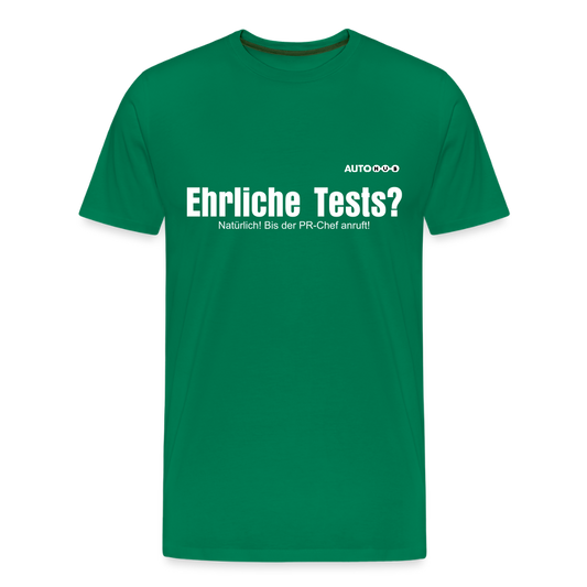 Ehrliche Tests - kelly green