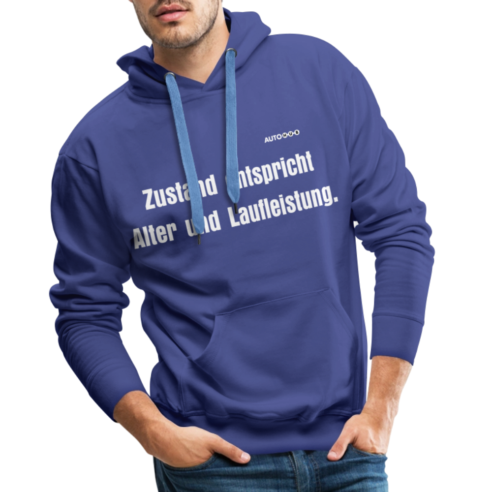 Zustand entspricht Alter und Laufleistung - royal blue