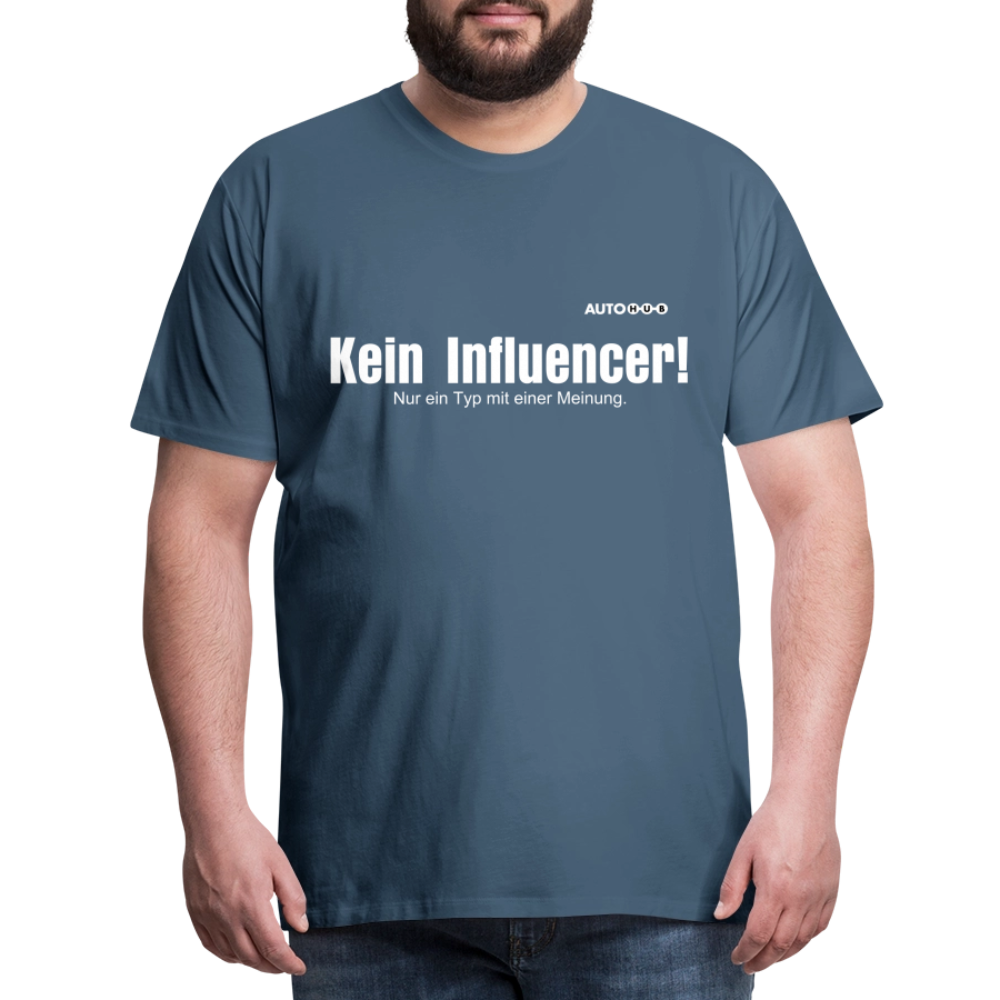 Influencer? Nope! - steel blue