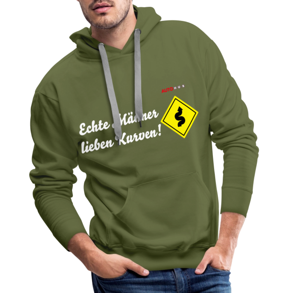 Men’s Premium Hoodie - olive green